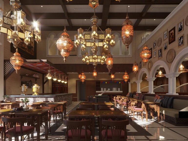 laialy Masria Restaurant Interior Design