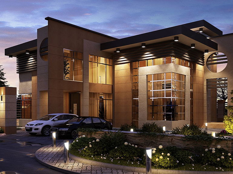 Modern Architecture Villa Design in Riyadh
