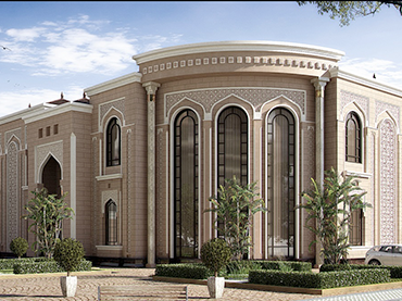 التصميم المعماري المغربي  لقصر محمد عيسى